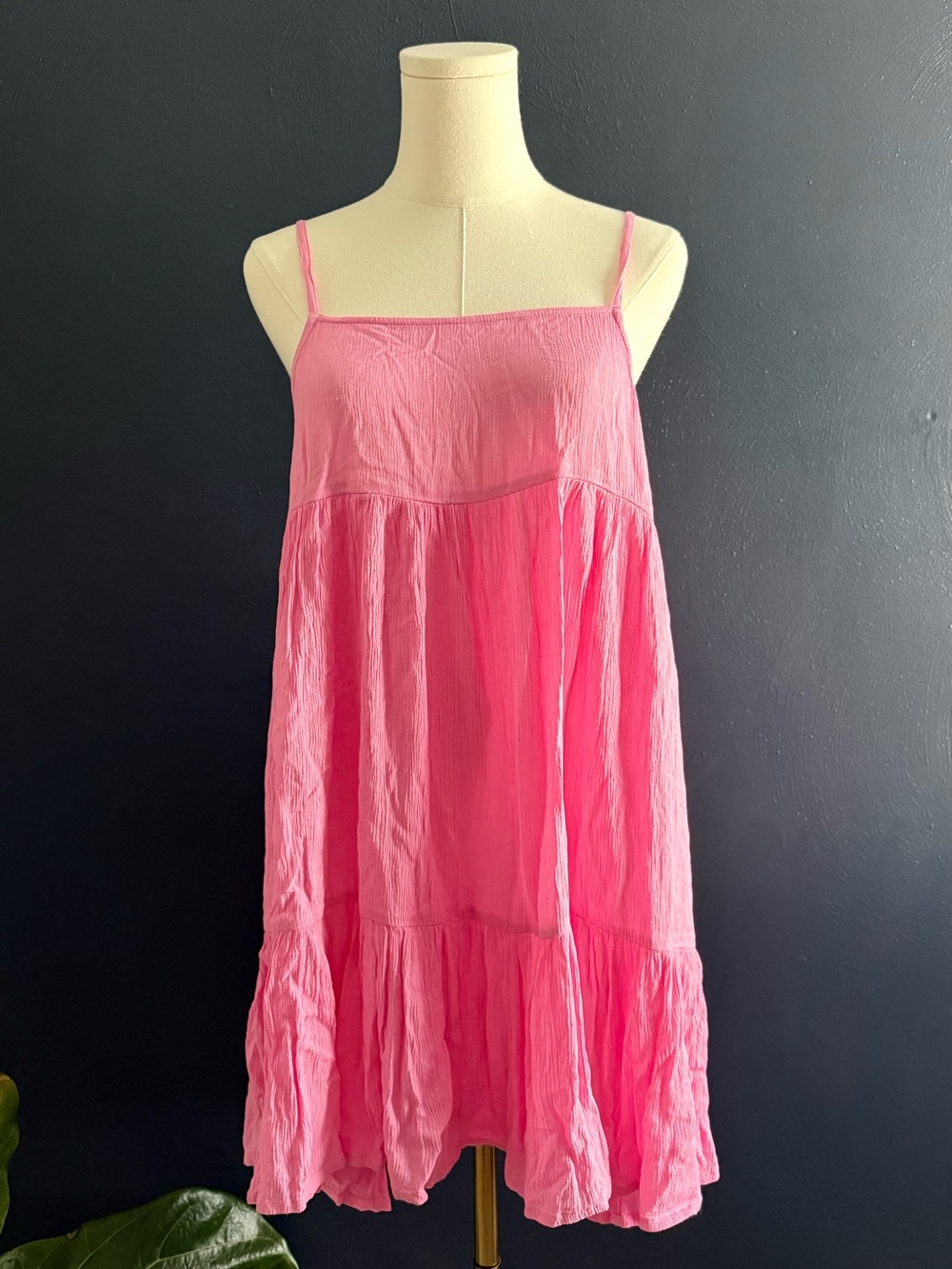 NWT O'Neill Saltwater Solids Pink Rilee Dress - Size Medium